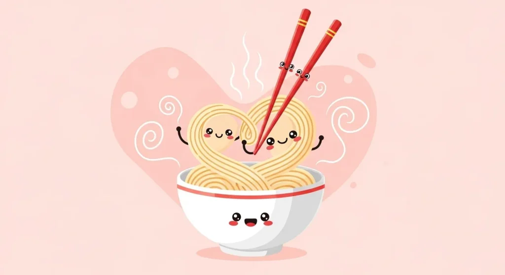 Short & Cute Noodles Pick Up Lines