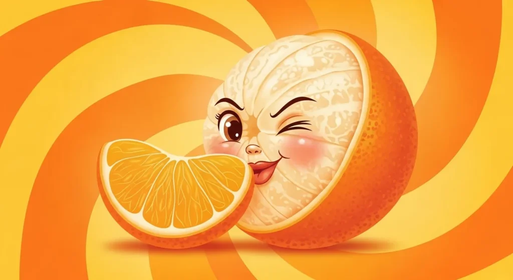 Smooth Orange Rizz Lines