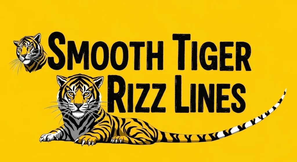 Smooth Tiger Rizz Lines