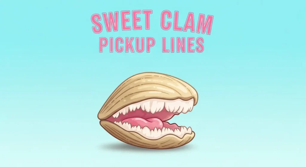Sweet Clam Pickup Lines