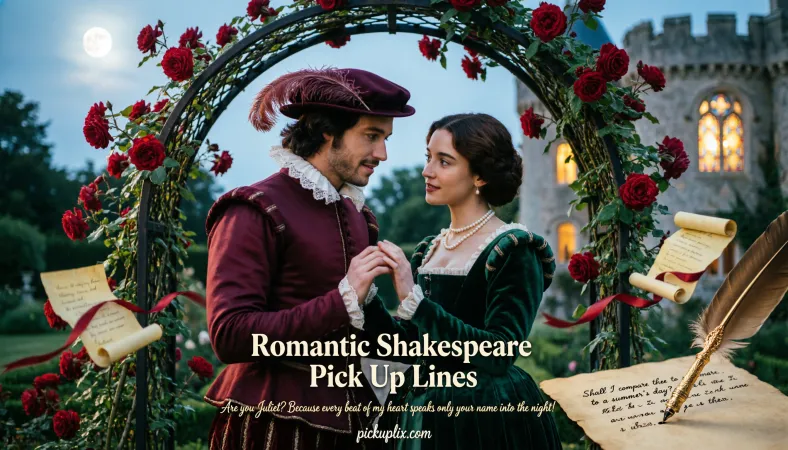 Romantic Shakespeare Pick Up Lines