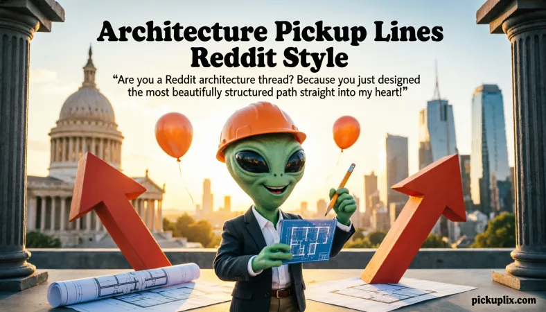 Architecture Pickup Lines Reddit Style