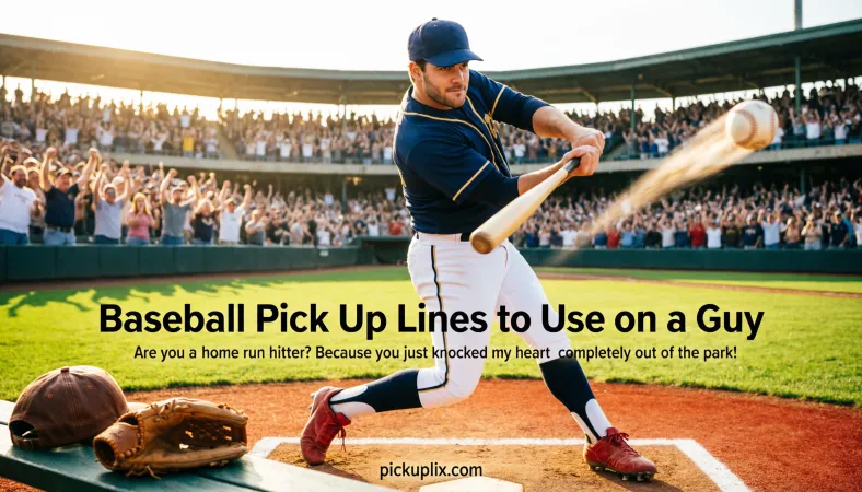 Baseball Pick Up Lines to Use on a Guy