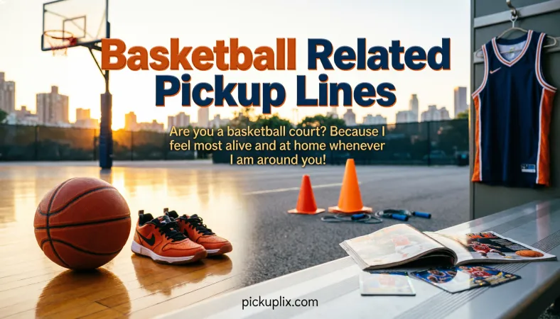 Basketball Related Pickup Lines