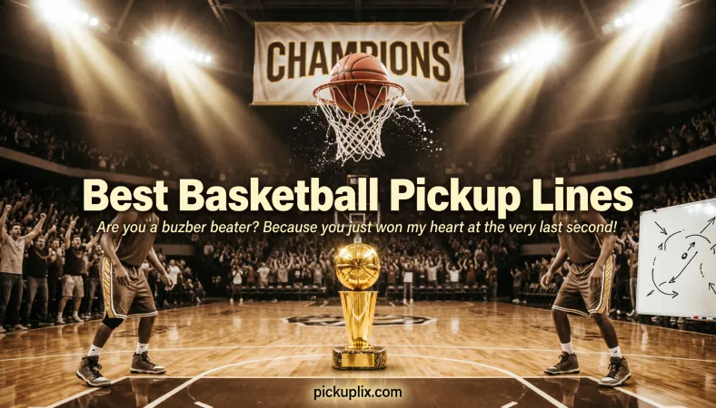 Best Basketball Pickup Lines