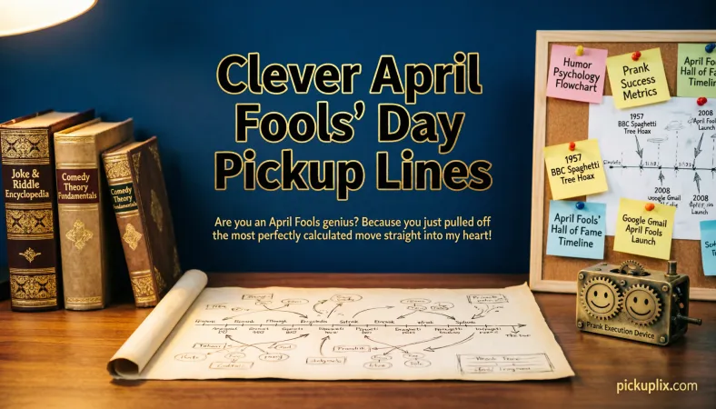 Clever April Fools’ Day Pickup Lines