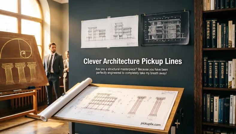 Clever Architecture Pickup Lines