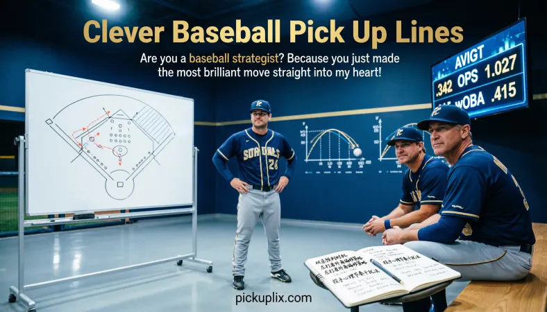 Clever Baseball Pick Up Lines