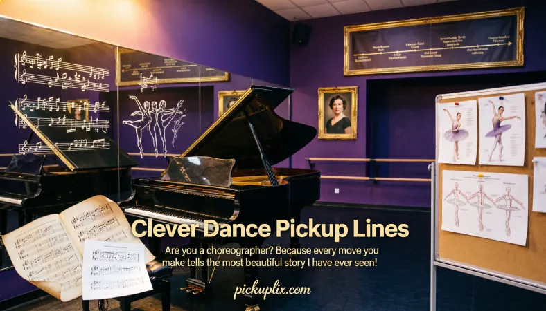 Clever Dance Pickup Lines