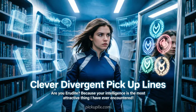 Clever Divergent Pick Up Lines