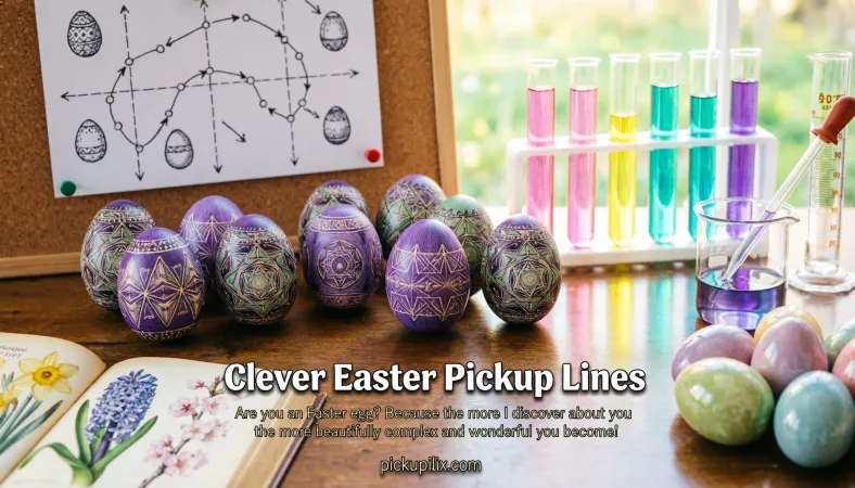 Clever Easter Pickup Lines