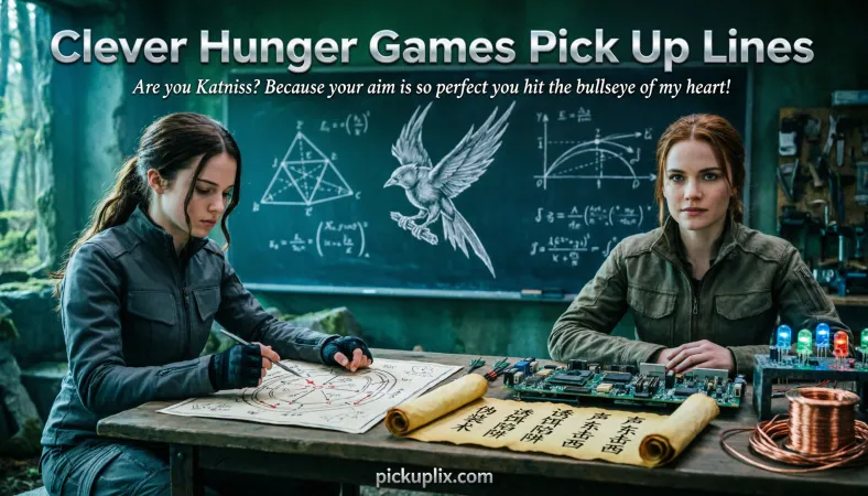 Clever Hunger Games Pick Up Lines