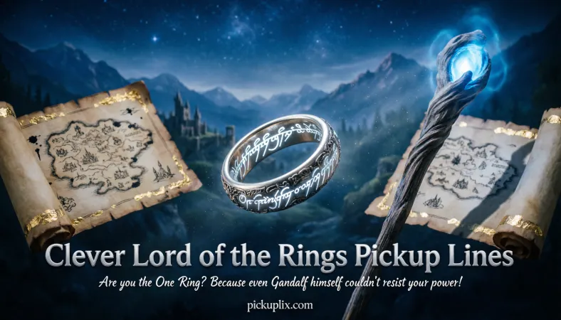 Clever Lord of the Rings Pickup Lines