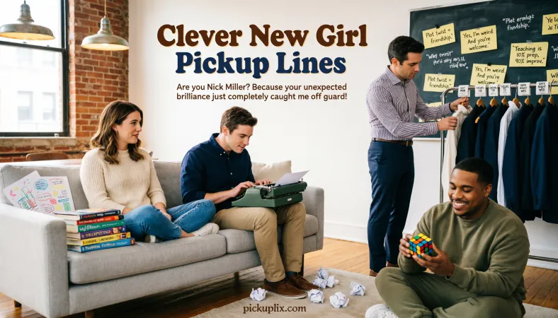 Clever New Girl Pickup Lines