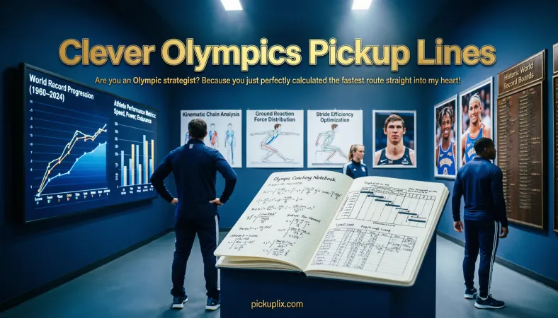 Clever Olympics Pickup Lines