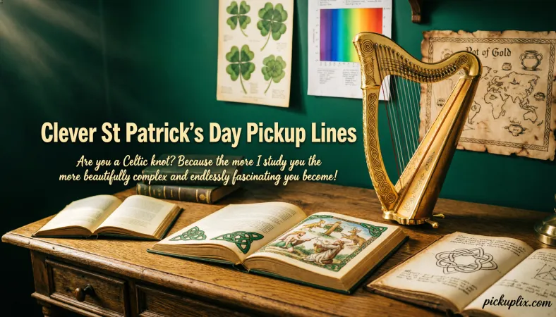 Clever St Patrick’s Day Pickup Lines