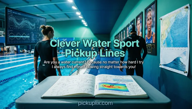 Clever Water Sport Pickup Lines