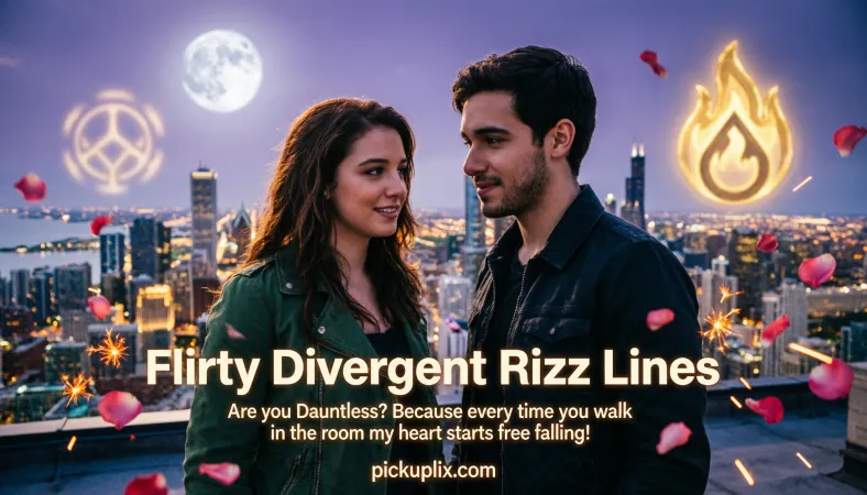 Flirty Divergent Rizz Lines