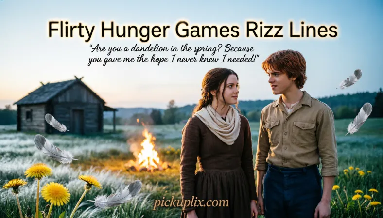 Flirty Hunger Games Rizz Lines
