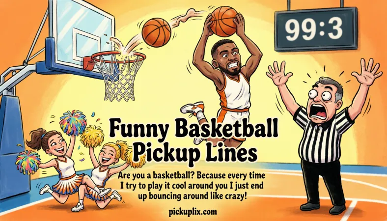Funny Basketball Pickup Lines