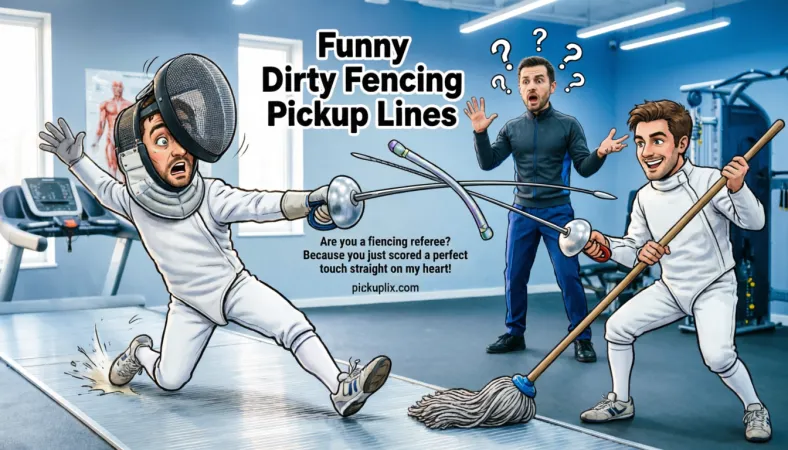 Funny Dirty Fencing Pickup Lines