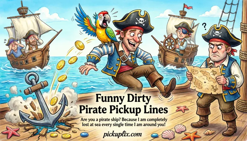 Funny Dirty Pirate Pickup Lines