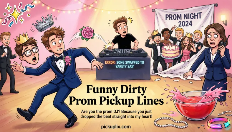 Funny Dirty Prom Pickup Lines