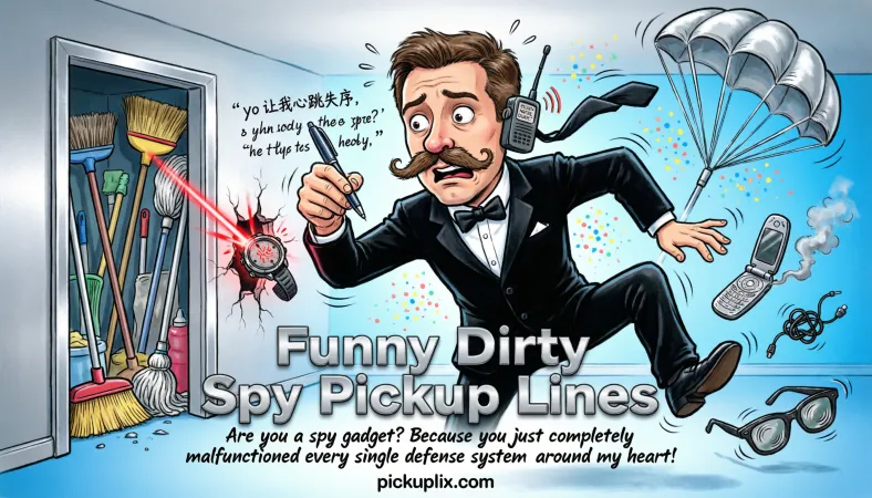 Funny Dirty Spy Pickup Lines