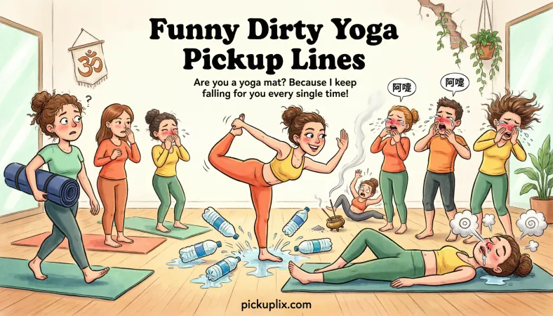 Funny Dirty Yoga Pickup Lines