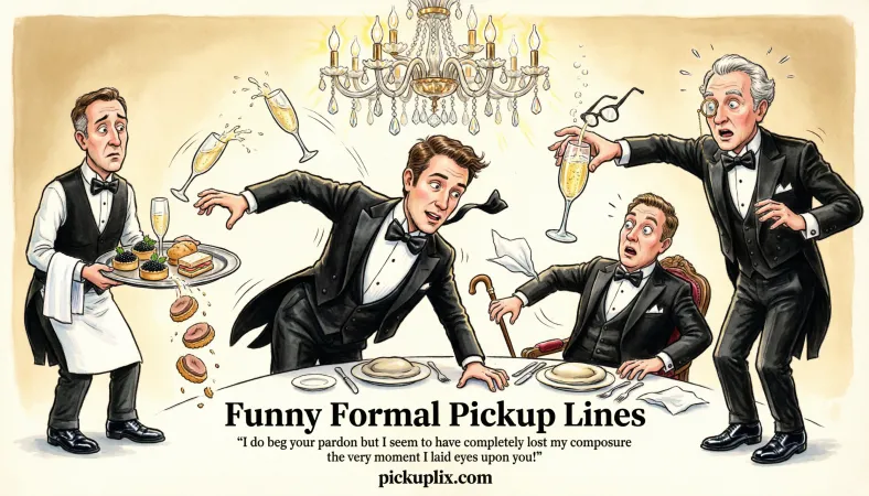 Funny Formal Pickup Lines