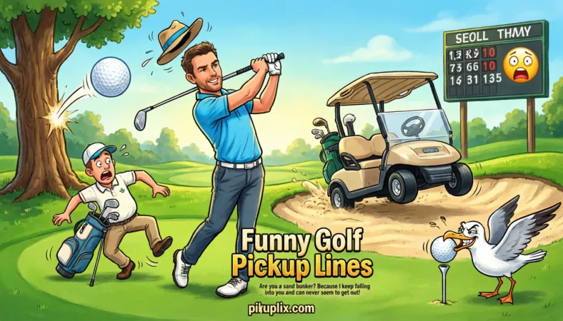 Funny Golf Pickup Line