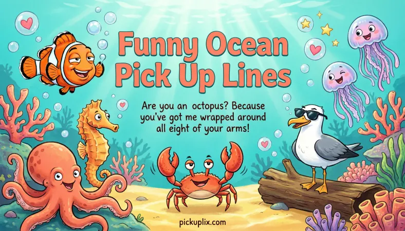 Funny Ocean Pick Up Lines