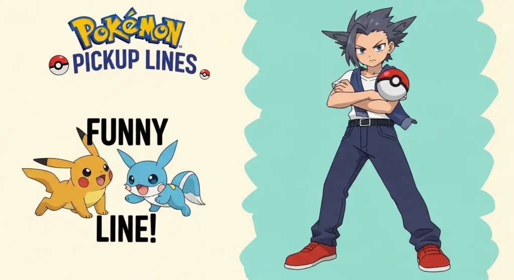 Funny Pokémon Pickup Lines