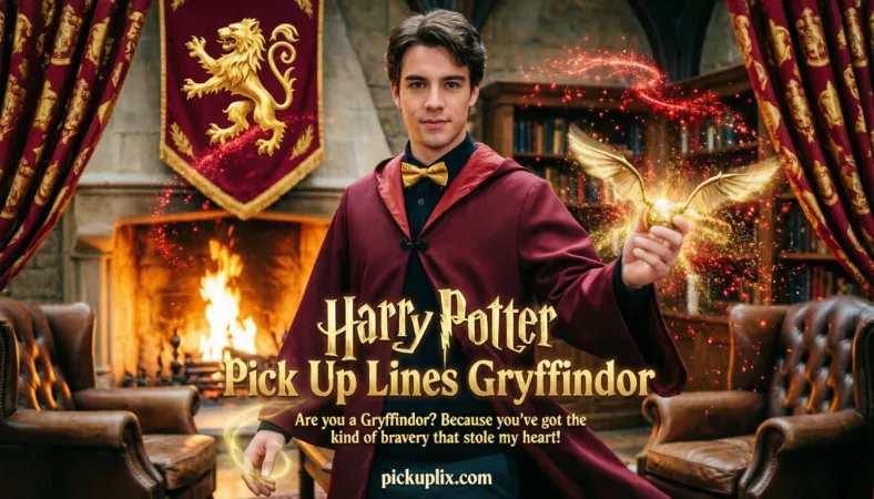 Harry Potter Pick Up Lines Gryffindor