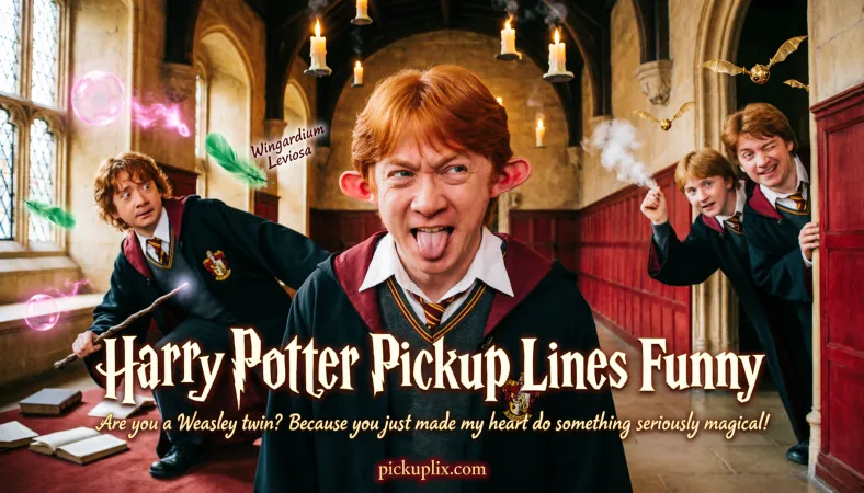 Harry Potter Pickup Lines Funny