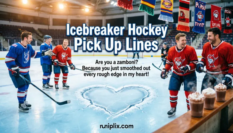 Icebreaker Hockey Pick Up Lines