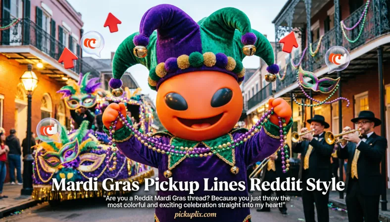 Mardi Gras Pickup Lines Reddit Style
