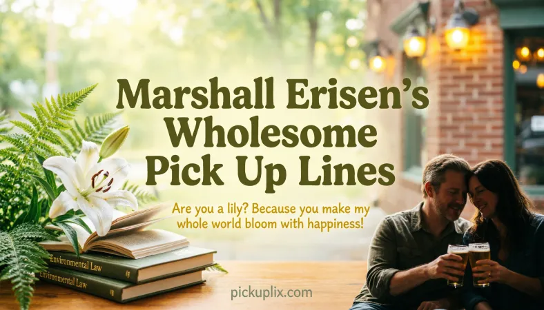 Marshall Eriksen’s Wholesome Pick Up Lines