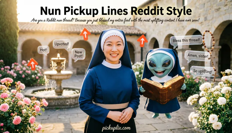 Nun Pickup Lines Reddit Style