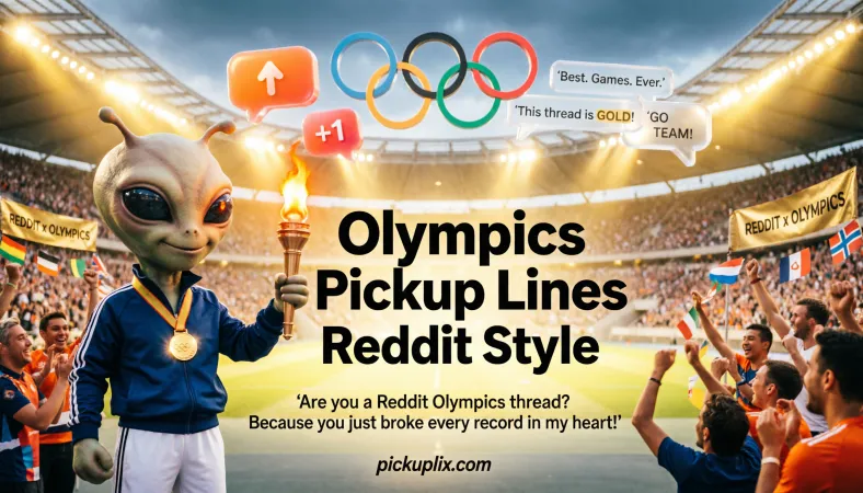 Olympics Pickup Lines Reddit Style