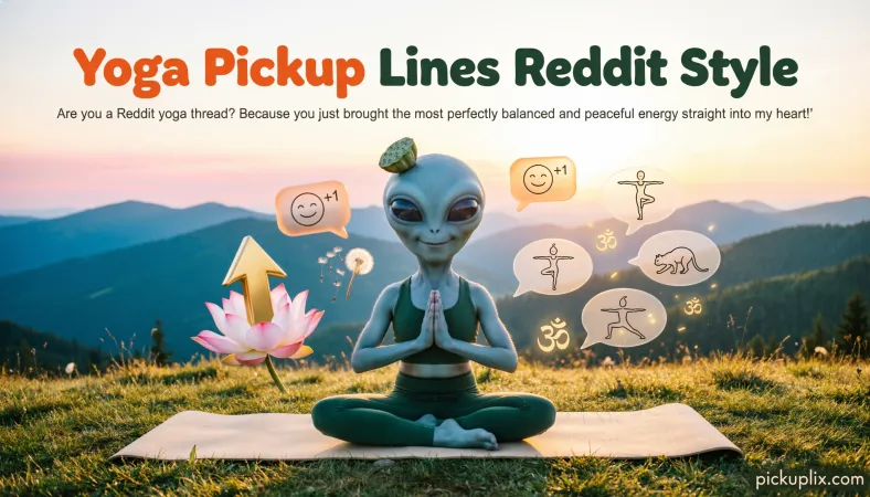 Yoga Pickup Lines Reddit Style