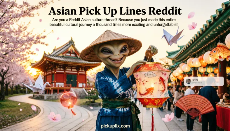 Asian Pick Up Lines Reddit