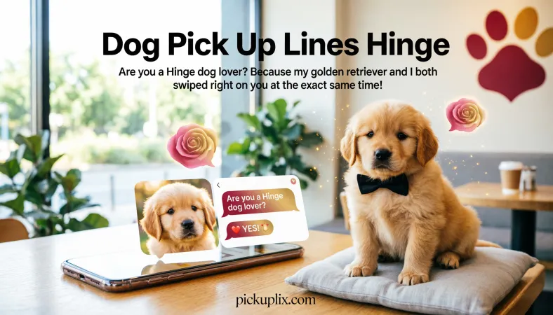 Dog Pick Up Lines Hinge