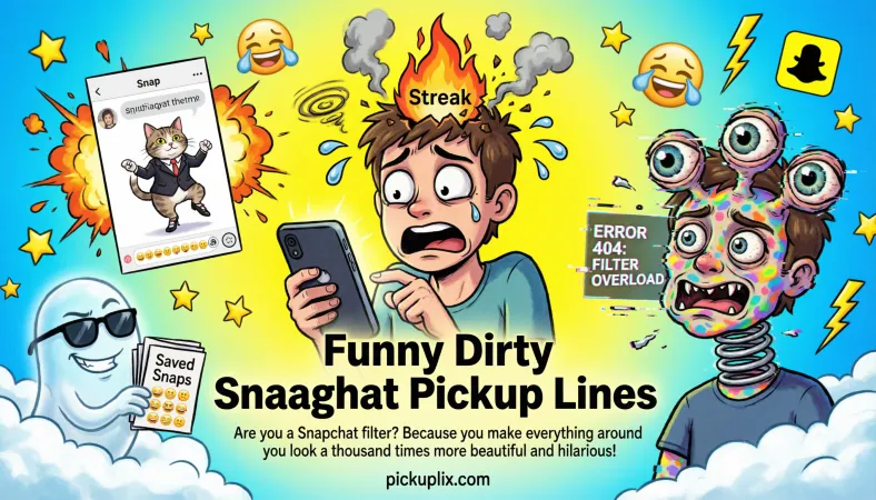 Funny Dirty Snapchat Pickup Lines