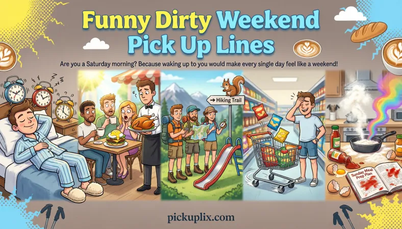Funny Dirty Weekend Pick Up Lines