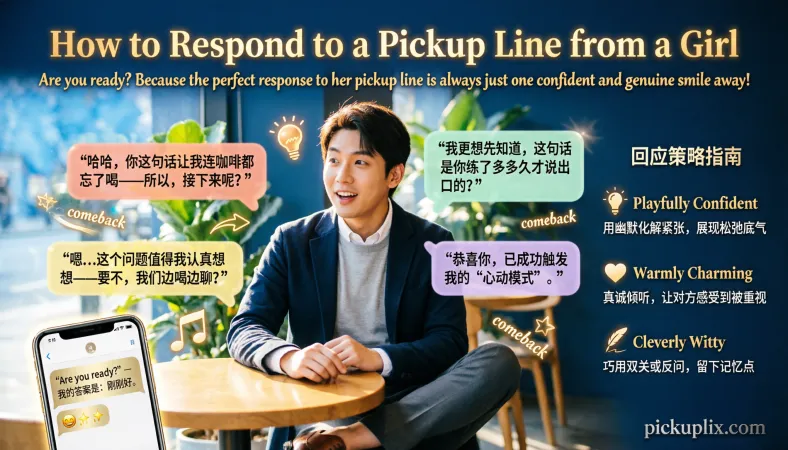 How to Respond to a Pickup Line from a Girl