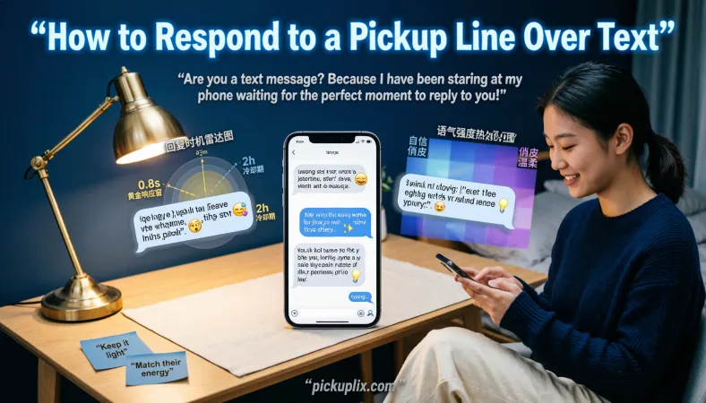 How to Respond to a Pickup Line Over Text