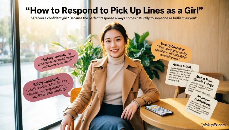 How to Respond to Pick Up Lines as a Girl