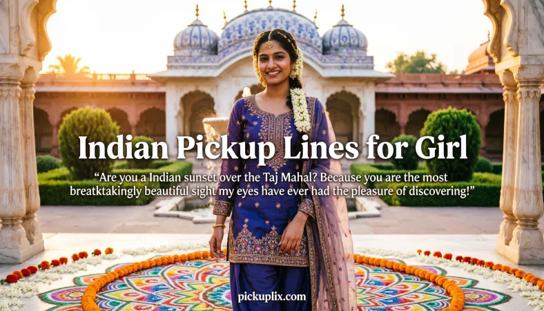 Indian Pickup Lines for Girl