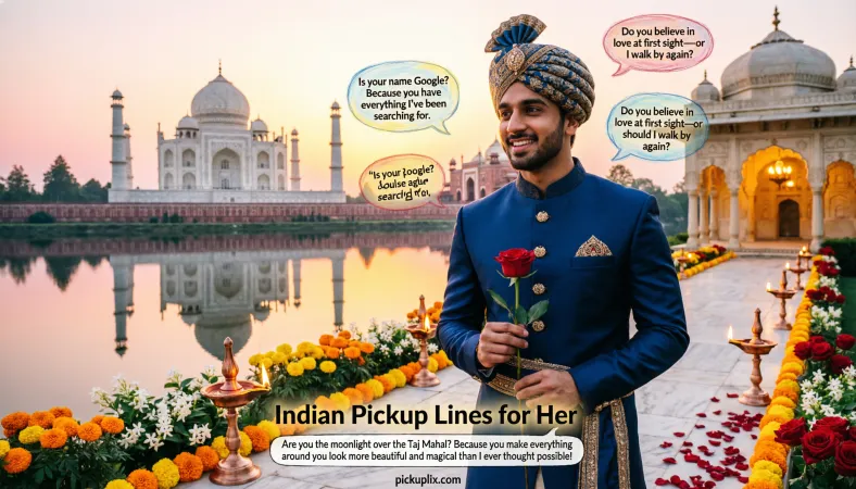 Indian Pickup Lines for Her